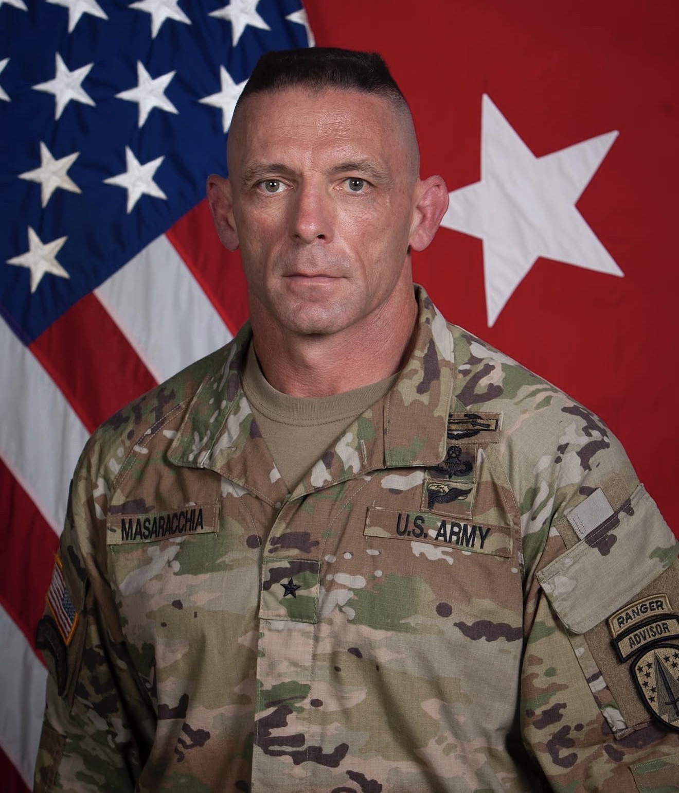 Charles Masaracchia in military uniform