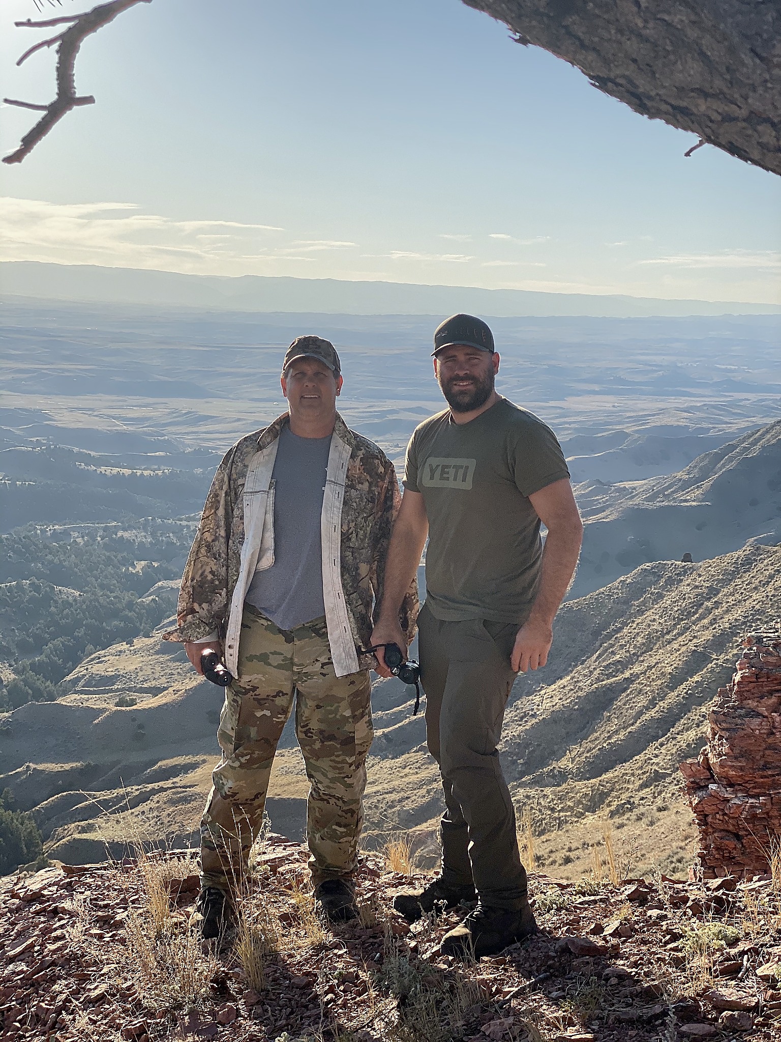 Rich Menhart outdoors in Wyoming